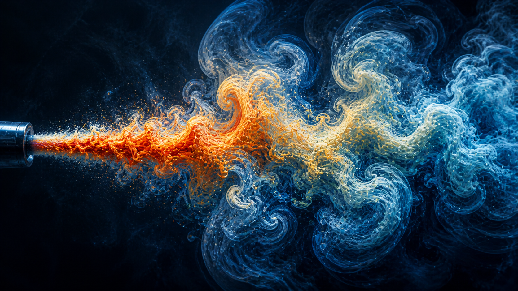 Turbulence & mixing — representative simulation